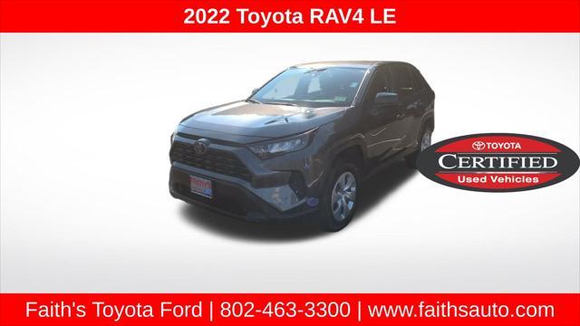 used 2022 Toyota RAV4 car, priced at $25,495