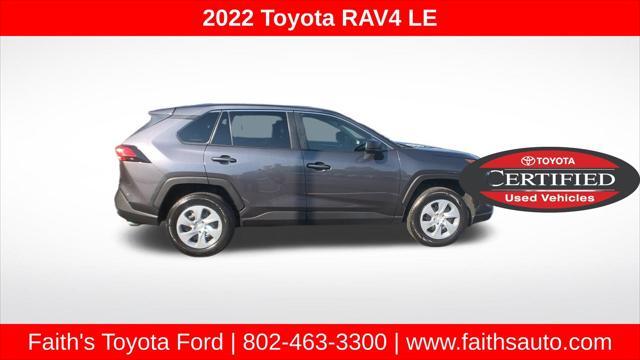 used 2022 Toyota RAV4 car, priced at $25,495