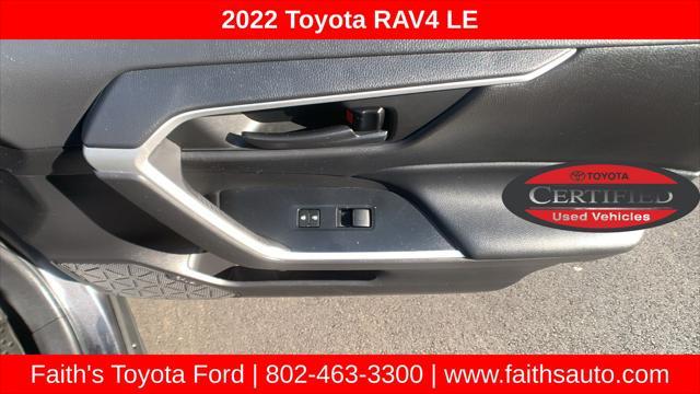 used 2022 Toyota RAV4 car, priced at $25,495