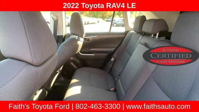 used 2022 Toyota RAV4 car, priced at $25,495