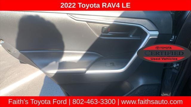 used 2022 Toyota RAV4 car, priced at $25,495