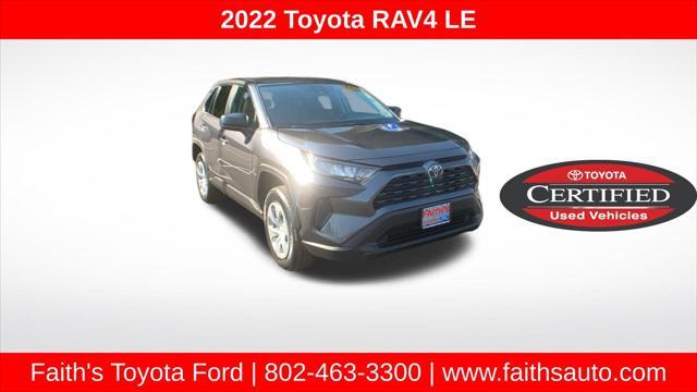 used 2022 Toyota RAV4 car, priced at $25,495