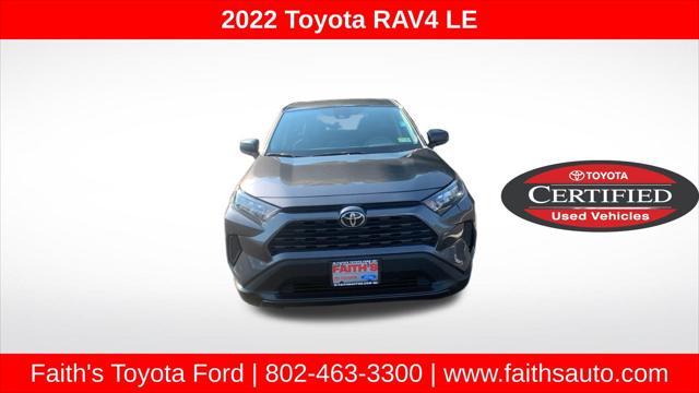 used 2022 Toyota RAV4 car, priced at $25,495