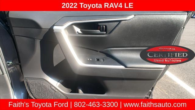 used 2022 Toyota RAV4 car, priced at $25,495