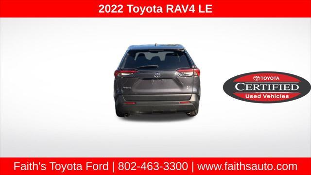 used 2022 Toyota RAV4 car, priced at $25,495