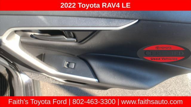 used 2022 Toyota RAV4 car, priced at $25,495