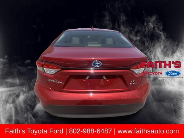 new 2025 Toyota Corolla Hybrid car, priced at $25,804