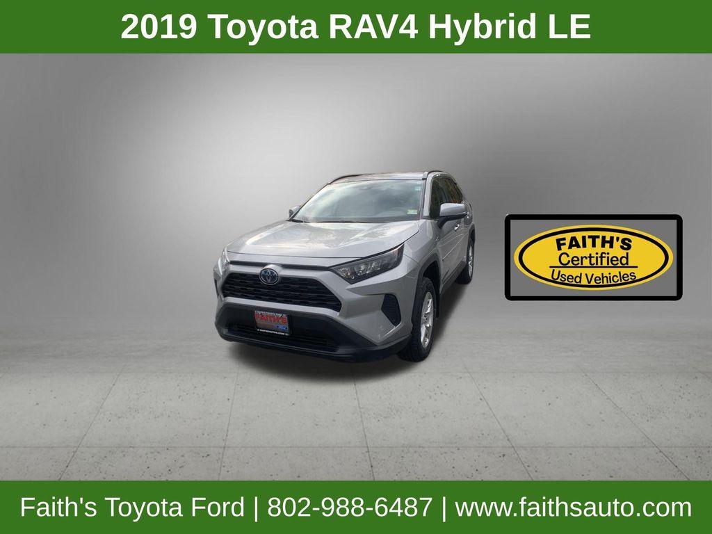 used 2019 Toyota RAV4 Hybrid car, priced at $23,995