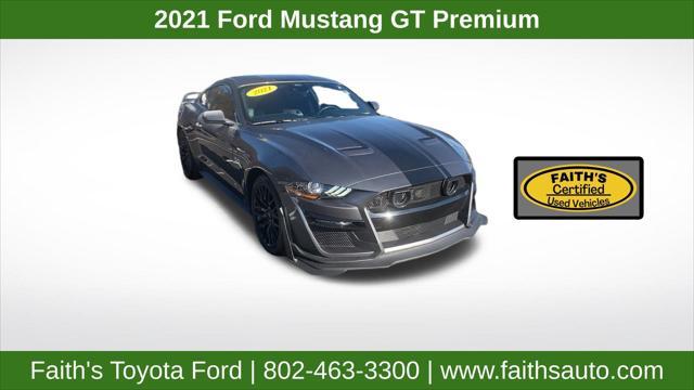 used 2021 Ford Mustang car, priced at $37,998