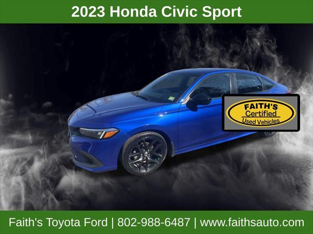 used 2023 Honda Civic car, priced at $24,998