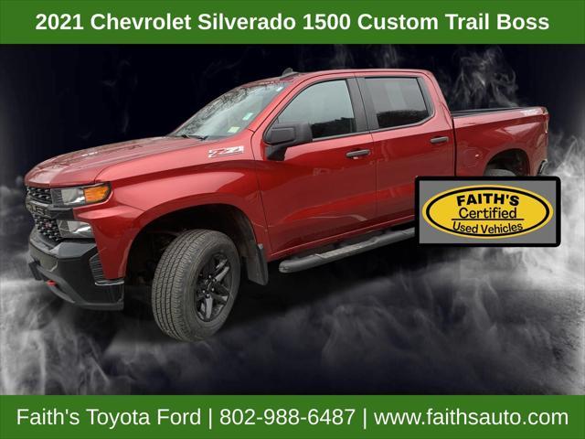 used 2021 Chevrolet Silverado 1500 car, priced at $36,998