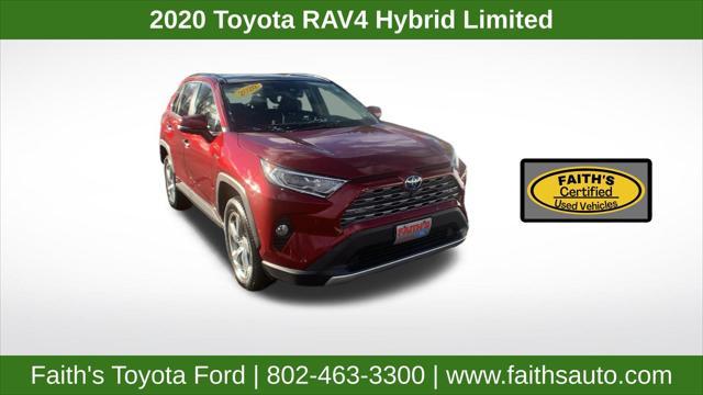 used 2020 Toyota RAV4 Hybrid car, priced at $27,595