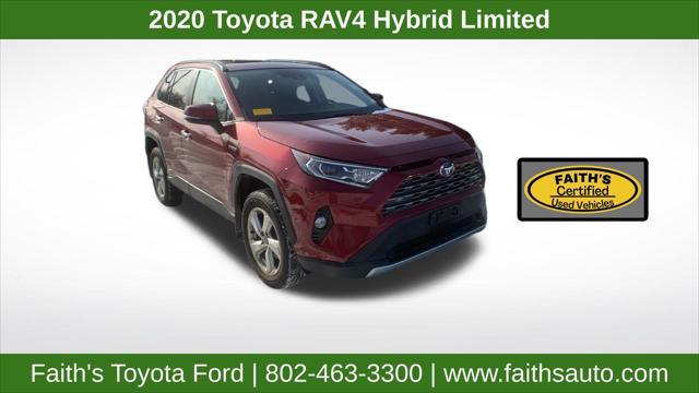 used 2020 Toyota RAV4 Hybrid car, priced at $28,495