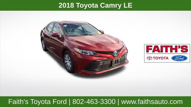 used 2018 Toyota Camry Hybrid car, priced at $18,998