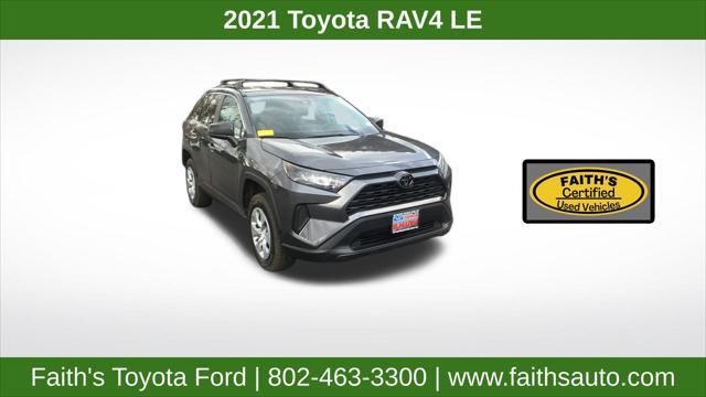 used 2021 Toyota RAV4 car, priced at $23,595