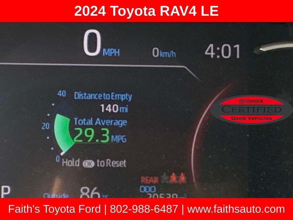 used 2024 Toyota RAV4 car, priced at $29,998