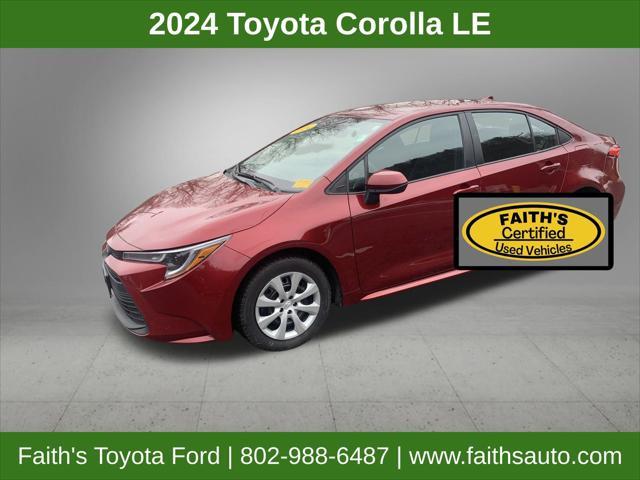 used 2024 Toyota Corolla car, priced at $18,898