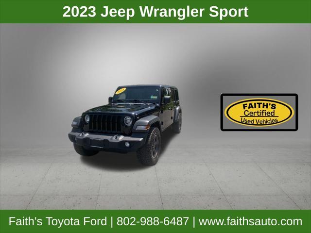 used 2023 Jeep Wrangler car, priced at $29,995