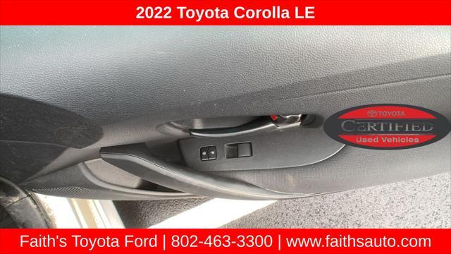 used 2022 Toyota Corolla car, priced at $19,998