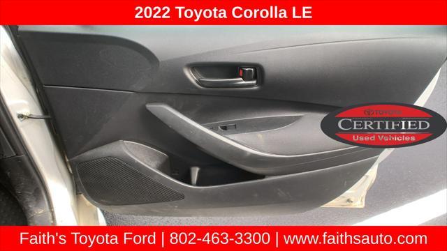 used 2022 Toyota Corolla car, priced at $19,998