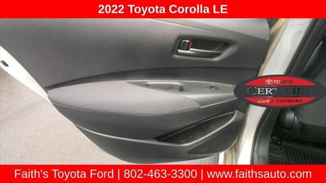 used 2022 Toyota Corolla car, priced at $19,998