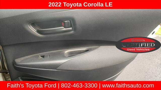 used 2022 Toyota Corolla car, priced at $19,998