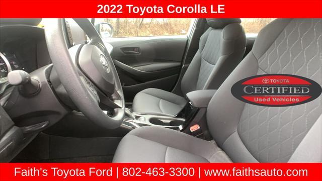 used 2022 Toyota Corolla car, priced at $19,998