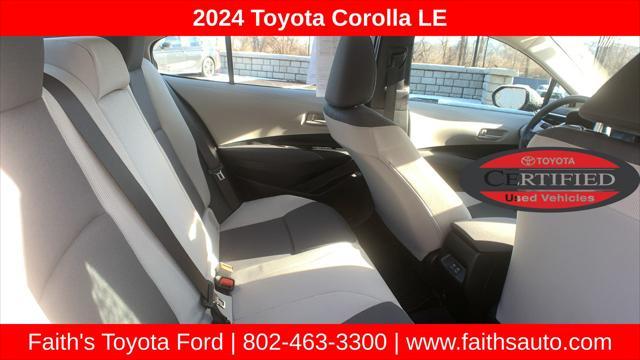 used 2024 Toyota Corolla car, priced at $22,595