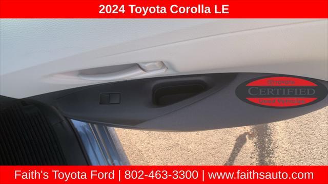 used 2024 Toyota Corolla car, priced at $22,595