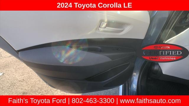 used 2024 Toyota Corolla car, priced at $22,595