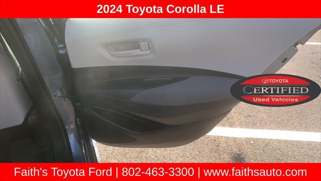 used 2024 Toyota Corolla car, priced at $22,595