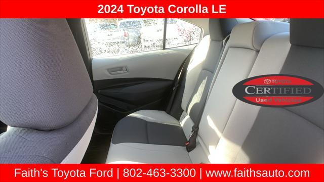 used 2024 Toyota Corolla car, priced at $22,595