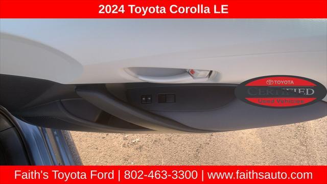 used 2024 Toyota Corolla car, priced at $22,595