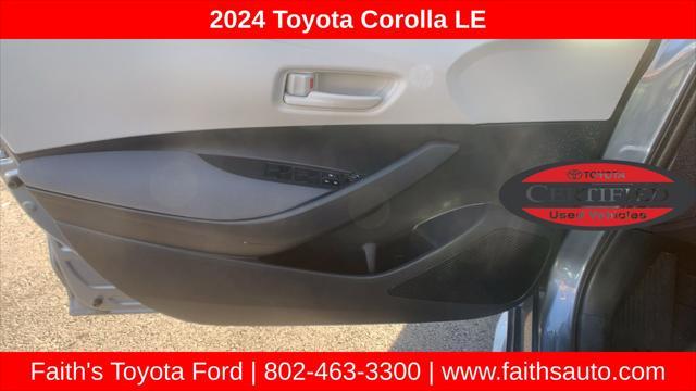 used 2024 Toyota Corolla car, priced at $22,595