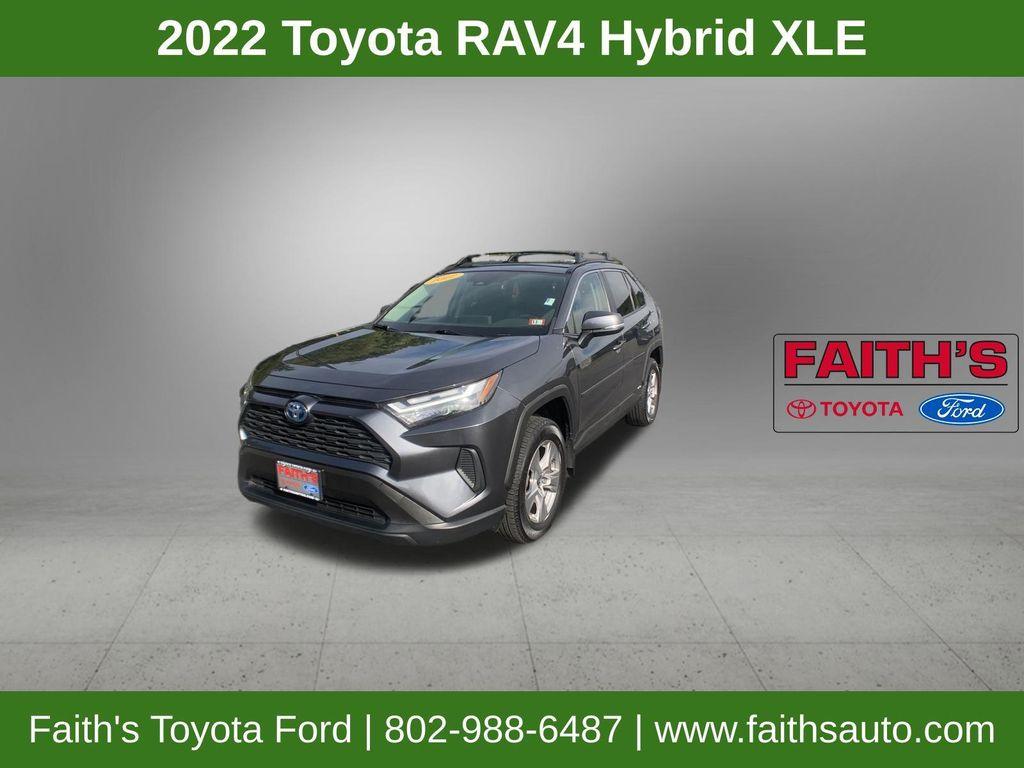 used 2022 Toyota RAV4 Hybrid car, priced at $27,998