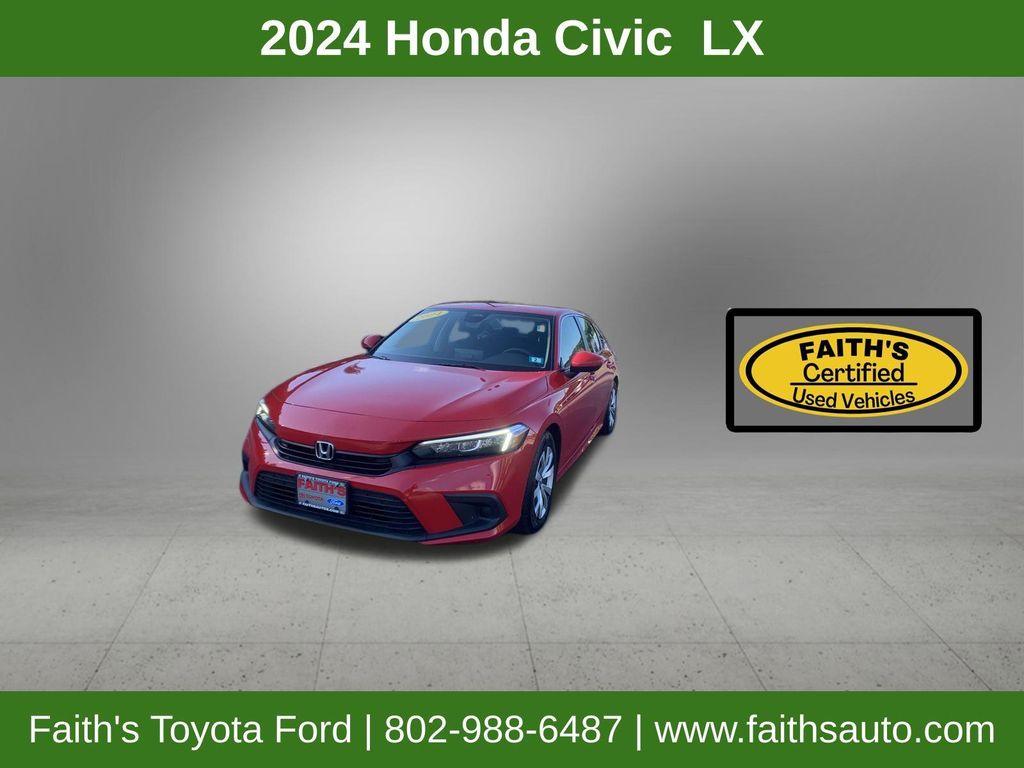 used 2024 Honda Civic car, priced at $22,895