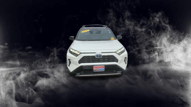 used 2022 Toyota RAV4 Hybrid car, priced at $34,998