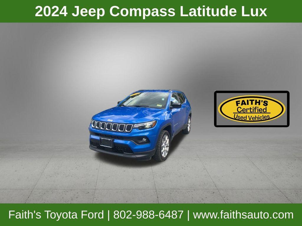 used 2024 Jeep Compass car, priced at $24,795