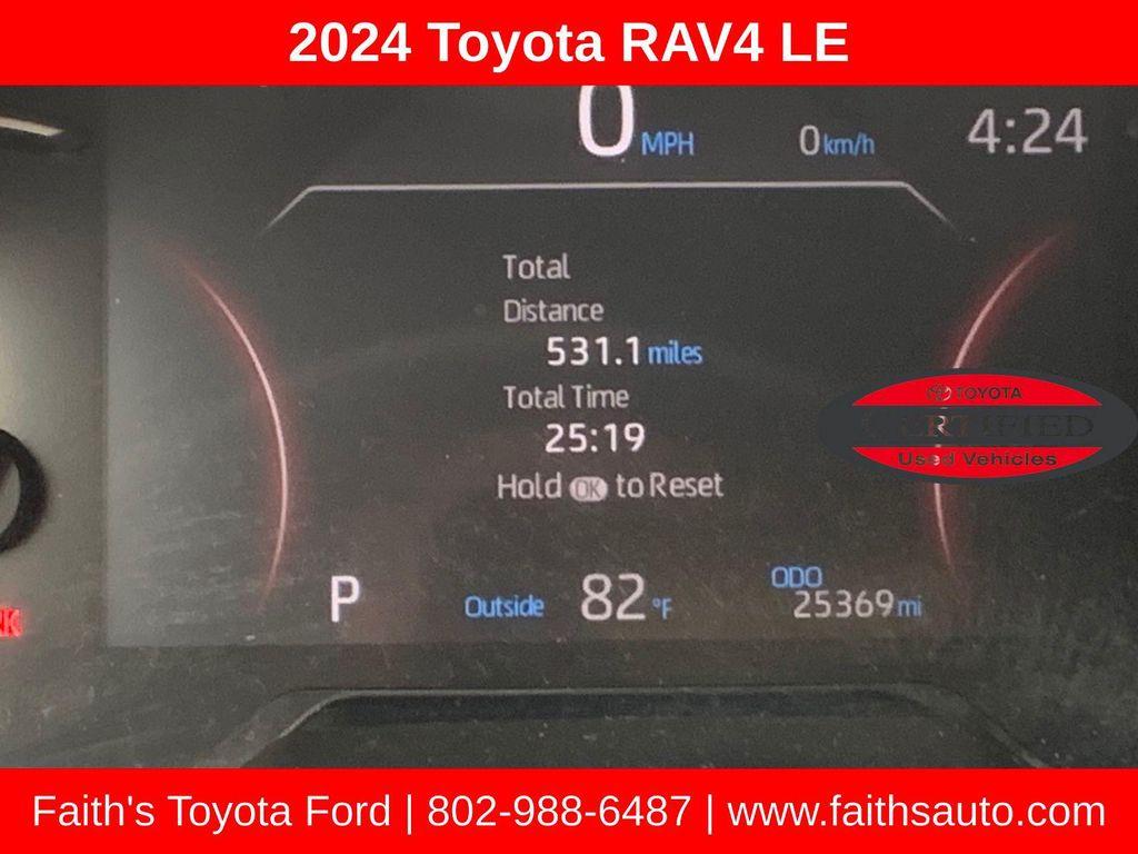 used 2024 Toyota RAV4 car, priced at $29,998