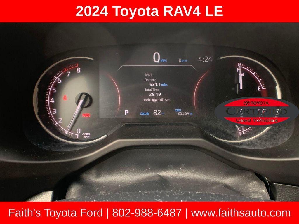 used 2024 Toyota RAV4 car, priced at $29,998