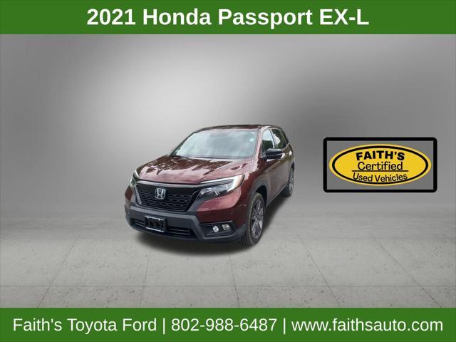 used 2021 Honda Passport car, priced at $25,998