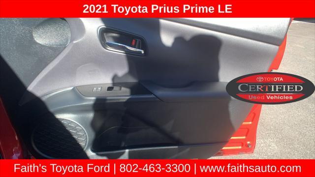 used 2021 Toyota Prius Prime car, priced at $22,295