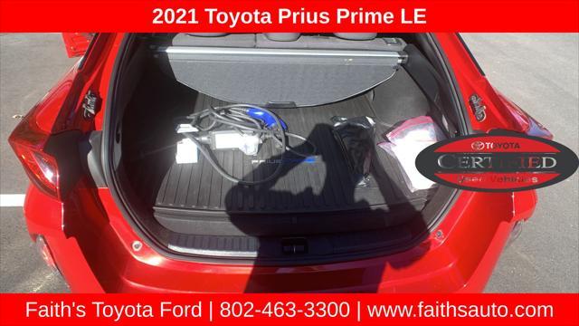 used 2021 Toyota Prius Prime car, priced at $22,295