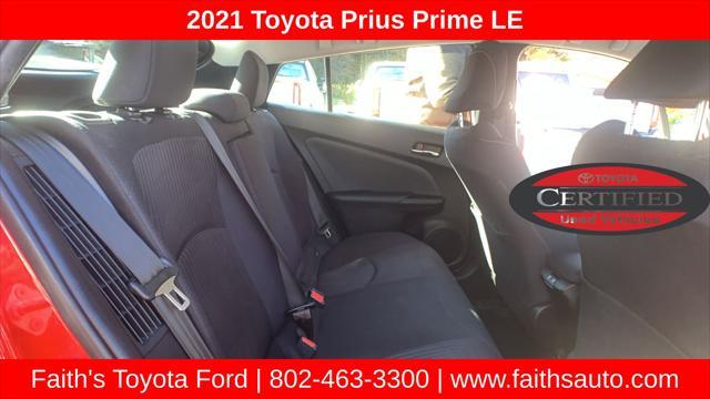 used 2021 Toyota Prius Prime car, priced at $22,295