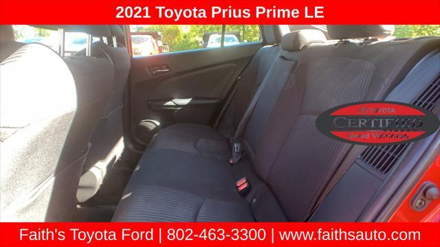 used 2021 Toyota Prius Prime car, priced at $22,295