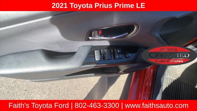 used 2021 Toyota Prius Prime car, priced at $22,295