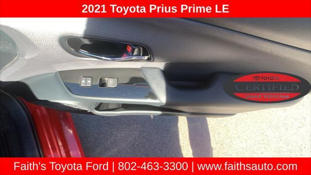 used 2021 Toyota Prius Prime car, priced at $22,295