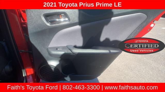 used 2021 Toyota Prius Prime car, priced at $22,295