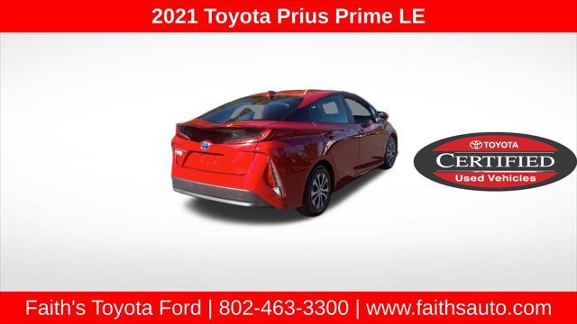 used 2021 Toyota Prius Prime car, priced at $22,295