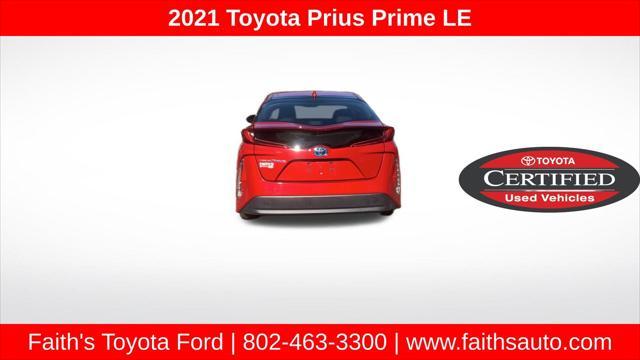 used 2021 Toyota Prius Prime car, priced at $22,295